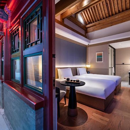 Manxin Mansion Drum Tower Courtyard Beijing Pequim Exterior foto