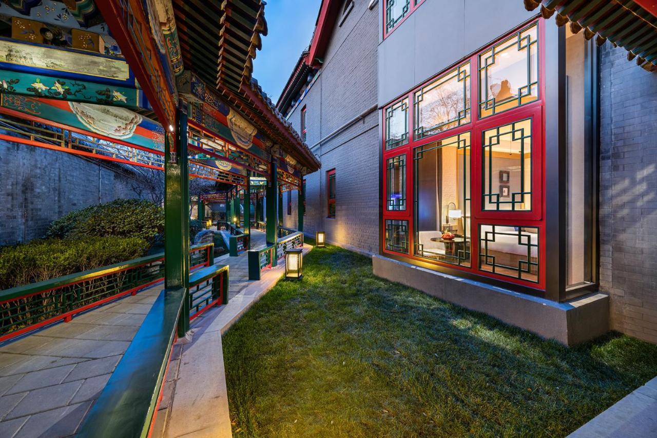 Manxin Mansion Drum Tower Courtyard Beijing Pequim Exterior foto