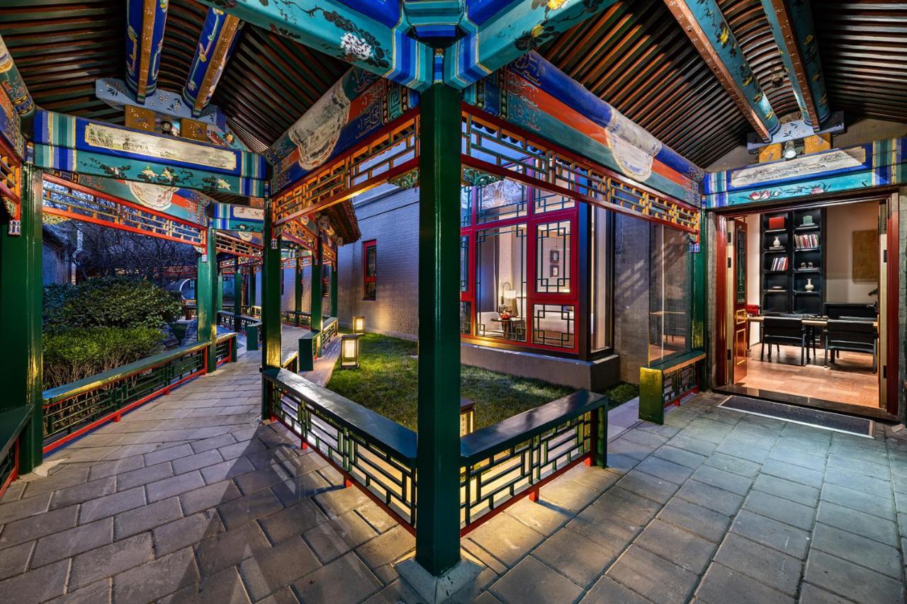 Manxin Mansion Drum Tower Courtyard Beijing Pequim Exterior foto