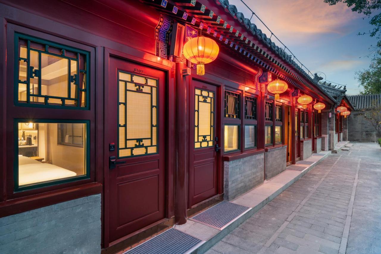 Manxin Mansion Drum Tower Courtyard Beijing Pequim Exterior foto
