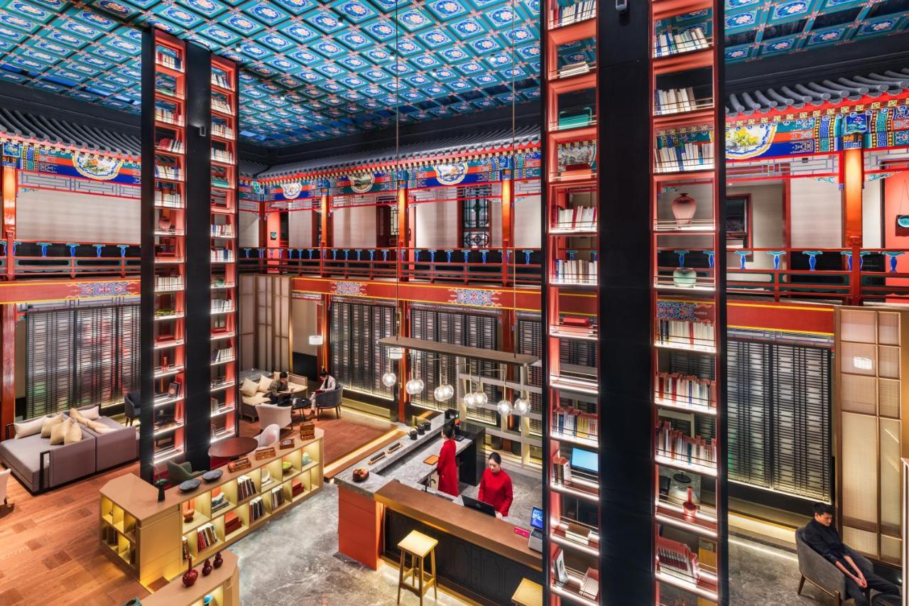 Manxin Mansion Drum Tower Courtyard Beijing Pequim Exterior foto