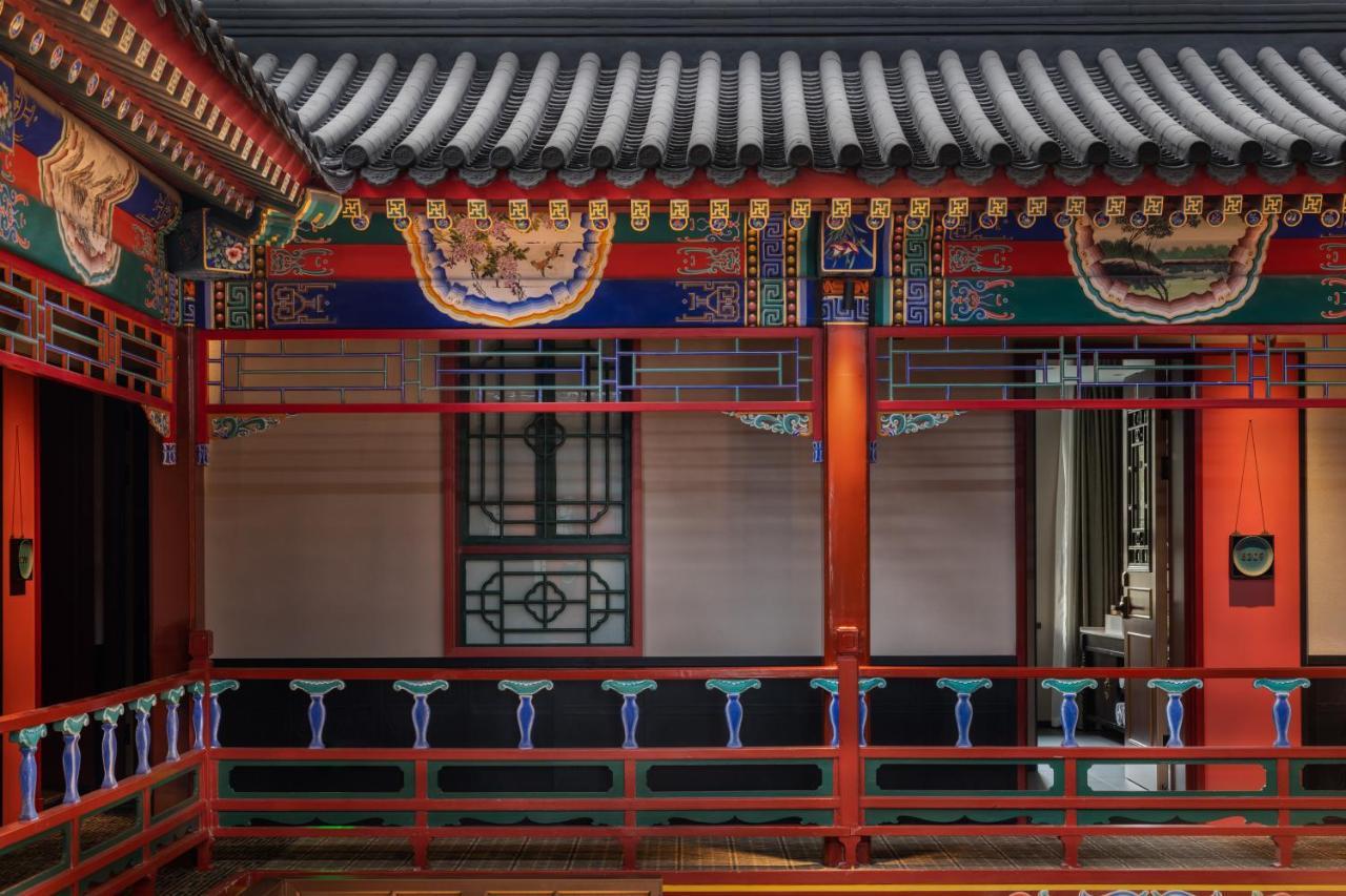 Manxin Mansion Drum Tower Courtyard Beijing Pequim Exterior foto