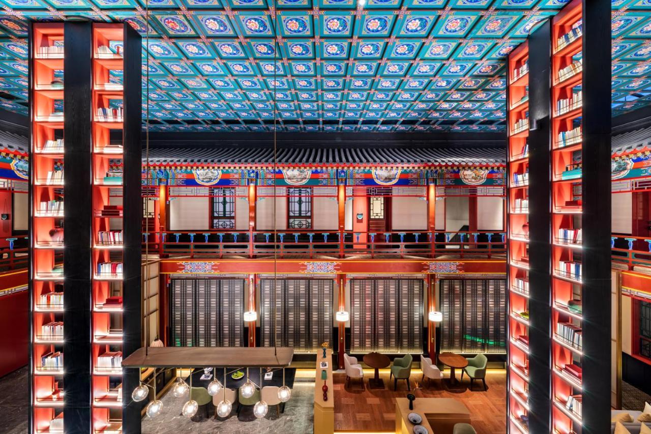 Manxin Mansion Drum Tower Courtyard Beijing Pequim Exterior foto